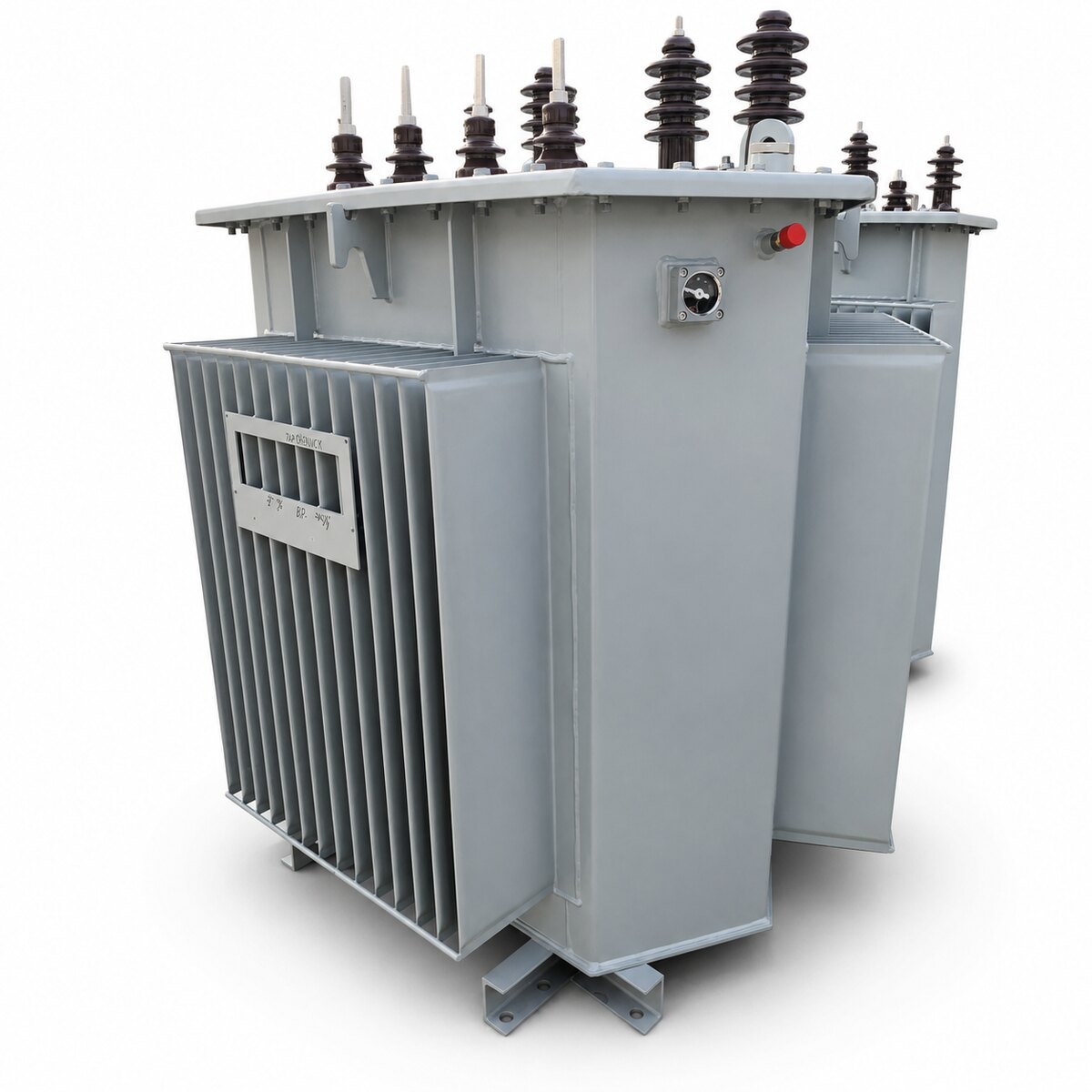 2000kVA S20 yağlı dağıtım transformatörü beyaz arka plan